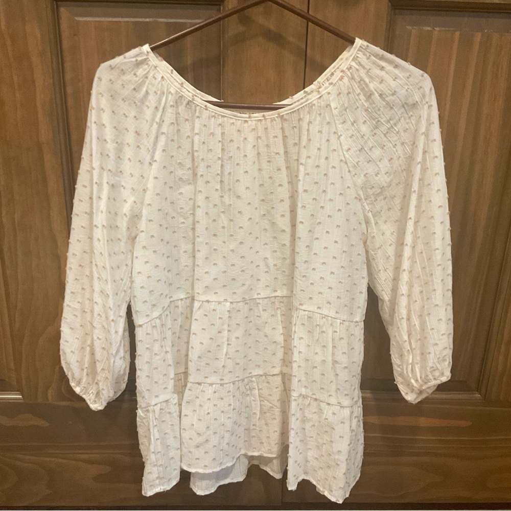 Empire waist peasant Blouse